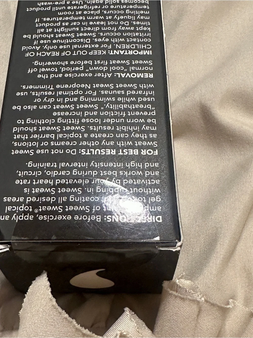 Sweet Sweat Workout Enhancer Unscented 6.4 oz New Sealed